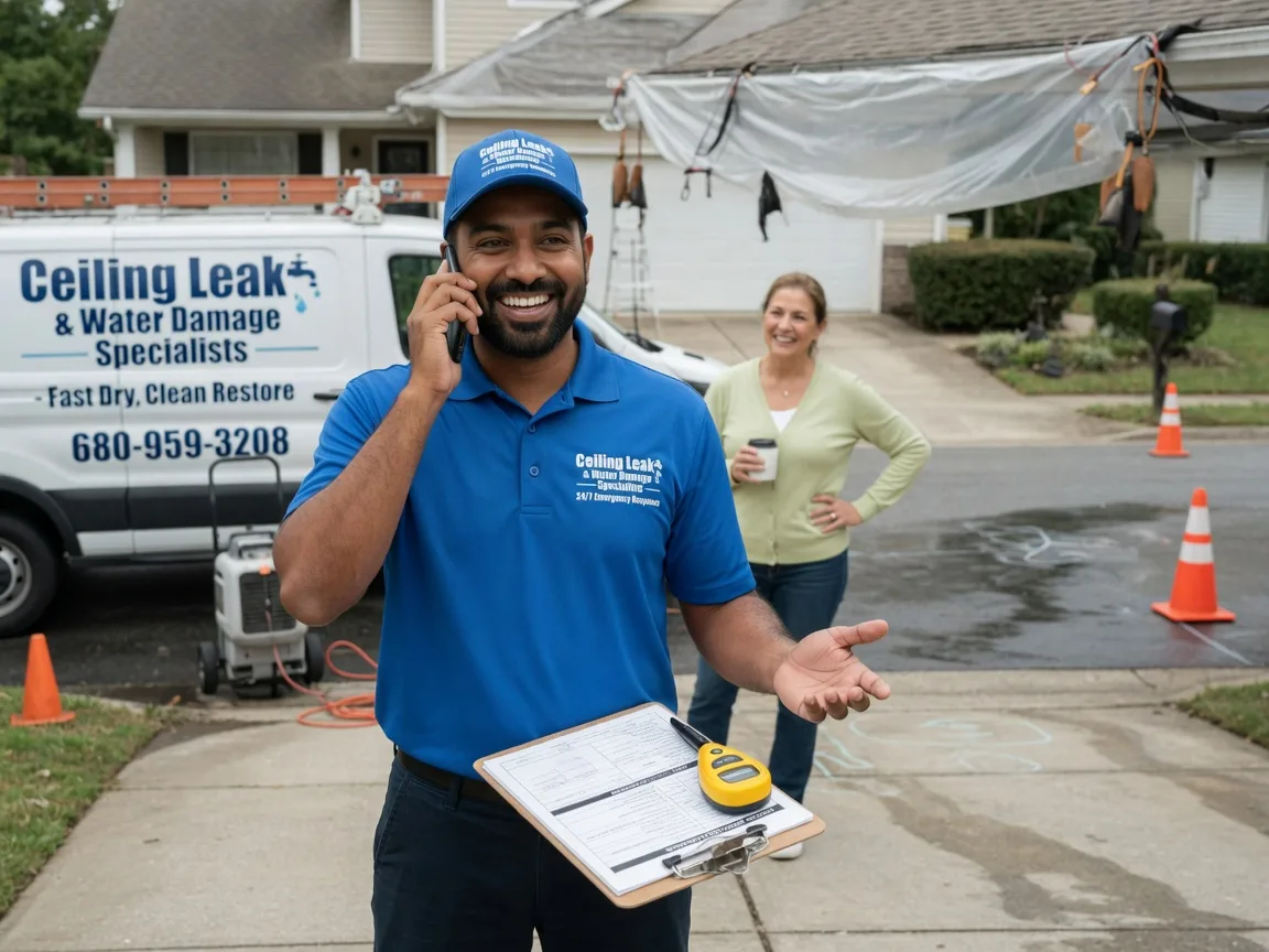 Ceiling Leak Cleanup Marion, ND FAQs